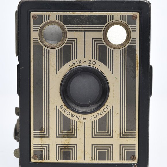 Vintage Kodak Brownie Box Camera Junior Six-20 - Picture 3 of 6